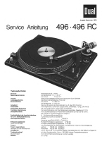 Dual 496-Service-Manual 
